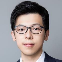 Smiling man, Zhongliang Ren